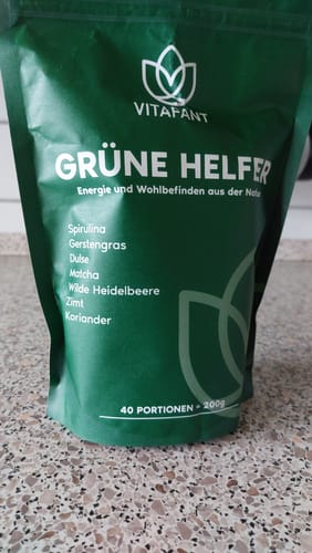 Customer photo review of Grüne Helfer - Entgiftungspulver