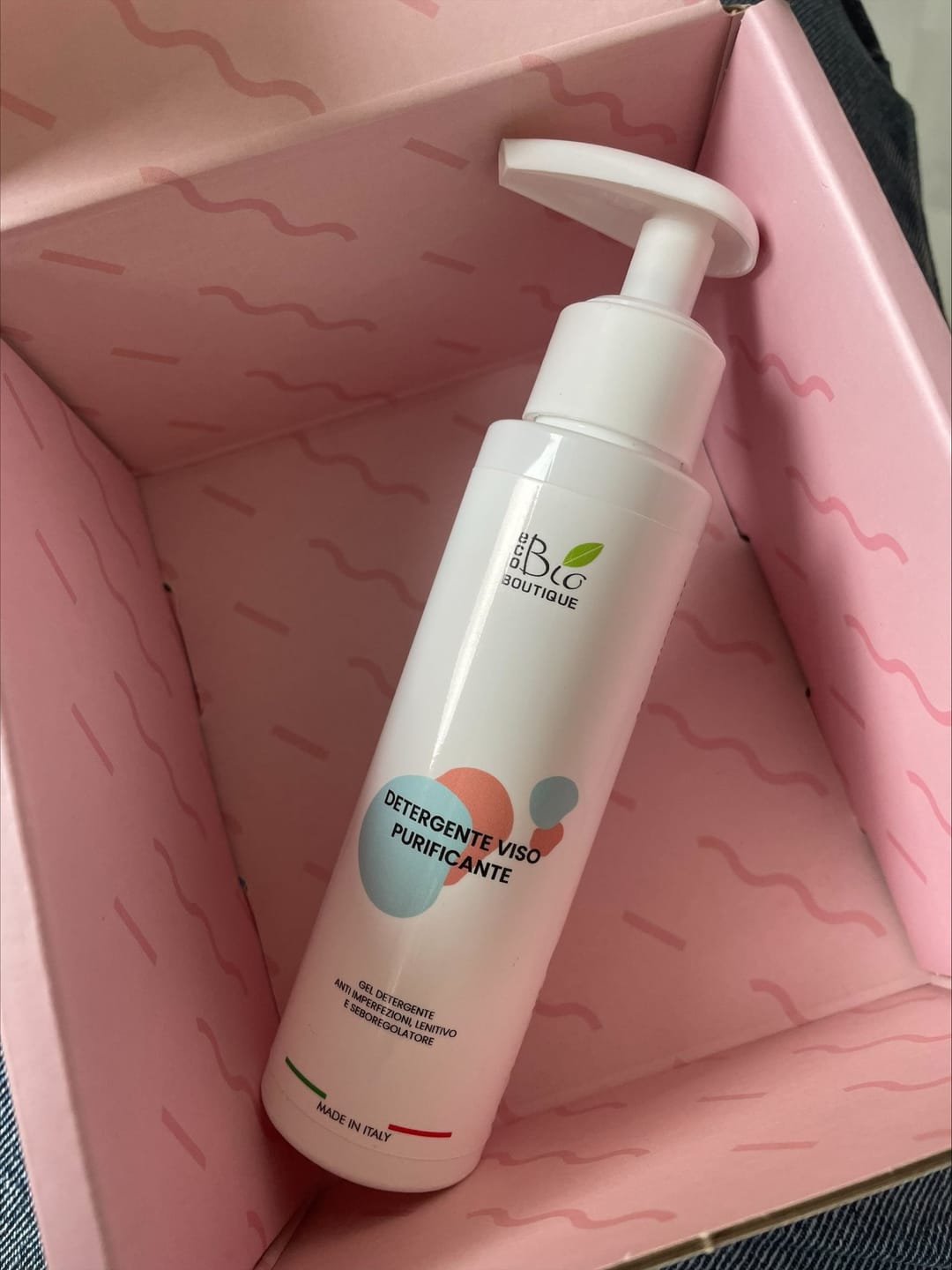 Customer photo review of Detergente Viso Purificante