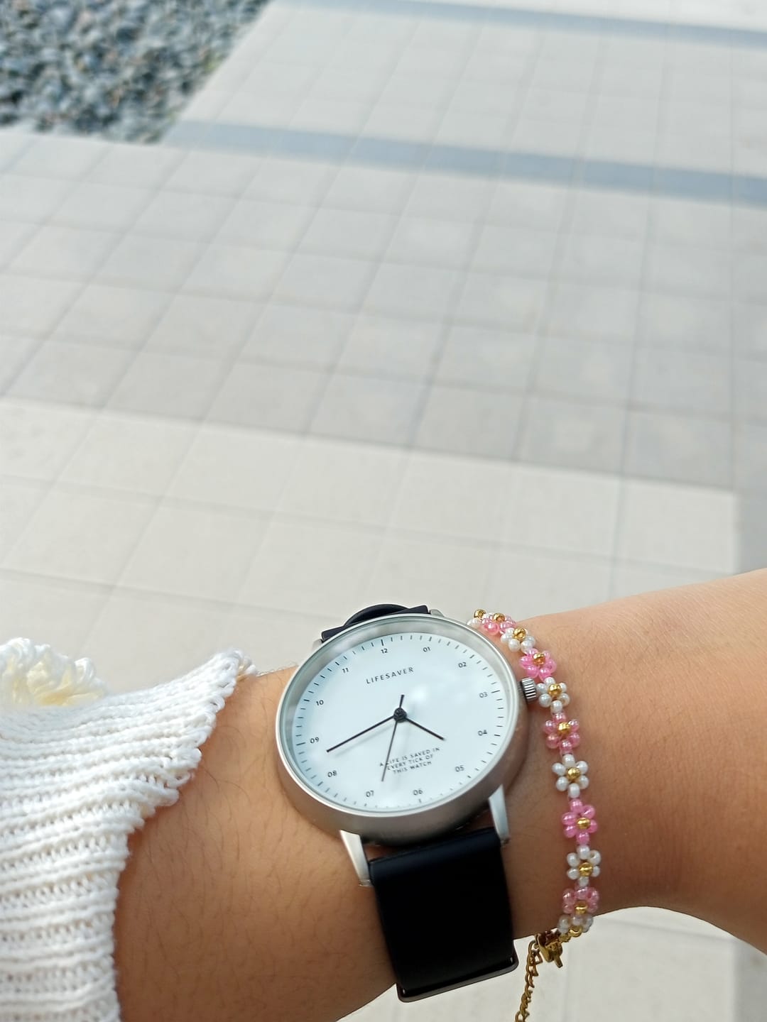 Customer photo review of Life Saver Watch 4.0 – Black