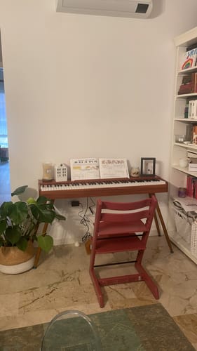 Customer photo review of Donner DDP-80 pianoforte digitale domestico a 88 tasti stile in legno