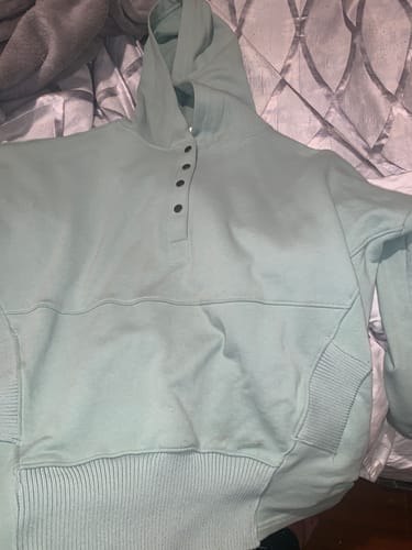 Customer photo review of PULLOVER BAGGY HOODIE SWEATSHIRT