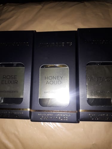 Customer photo review of X3 50ml Perfume Bundle