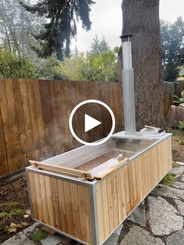Customer video review of Wood Burning Hot Tub