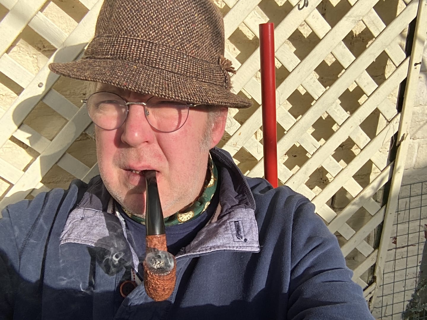 Customer photo review of Walking Hat Tweed