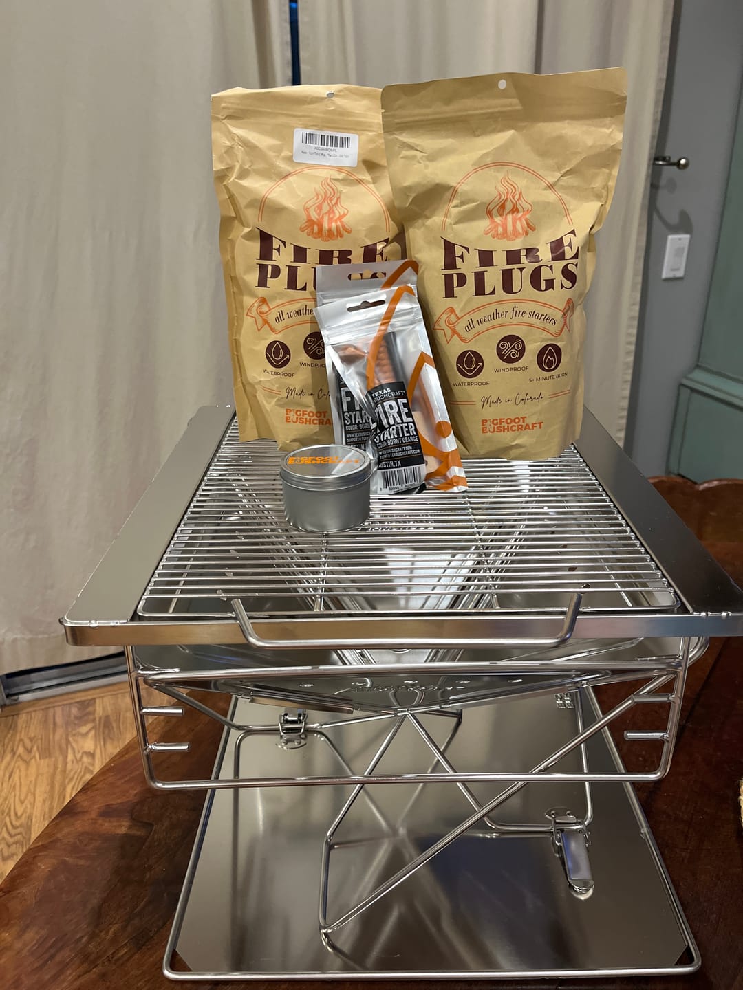 Customer photo review of Flatpack Grill, Stove, & Pit [NEW YEAR SALE]