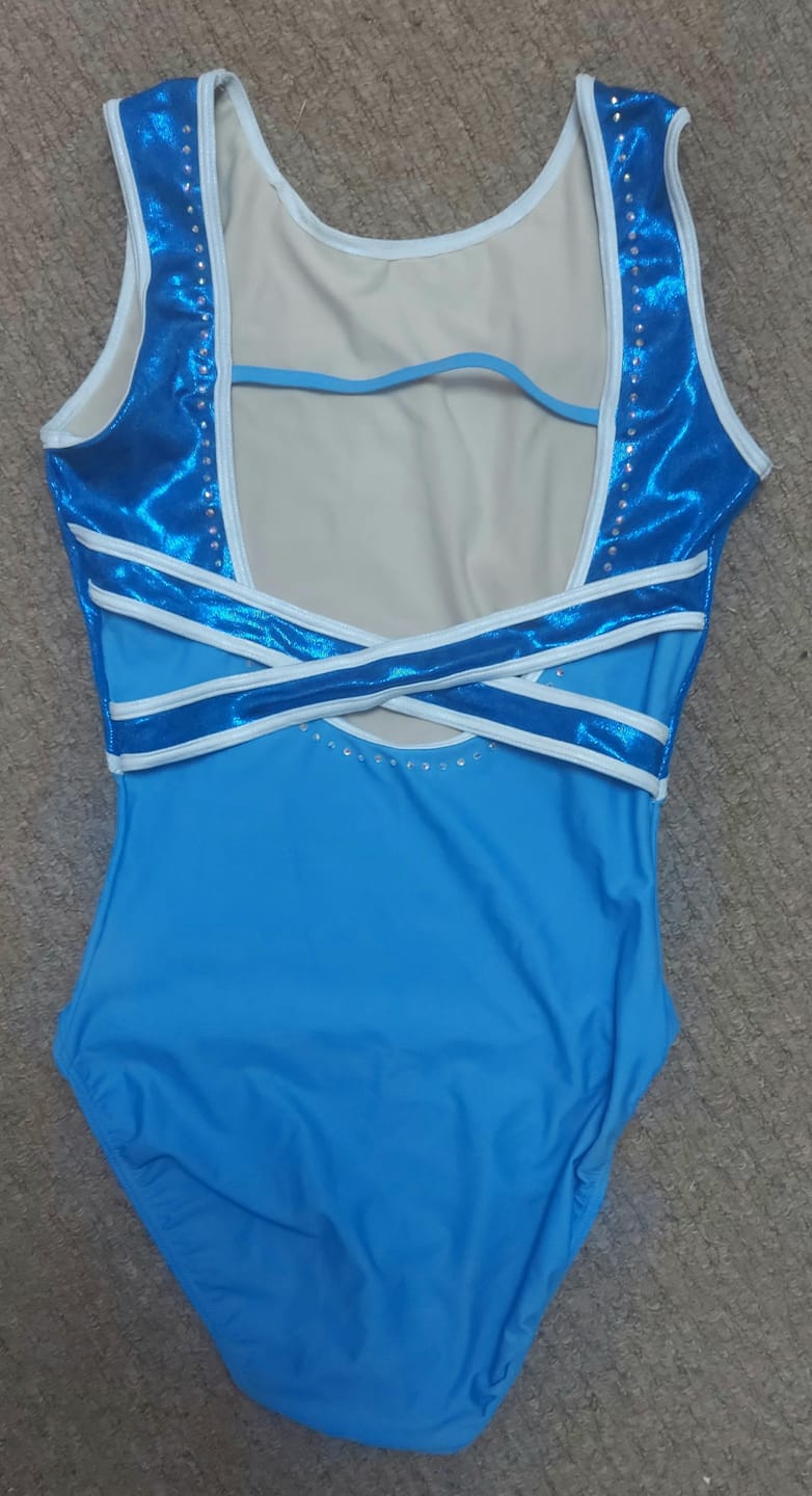 Customer photo review of Blue Seafoam Leotard
