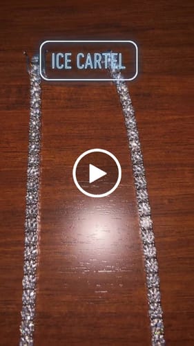 Customer video review of Moissanite Lightning Bolt Pendant 14K Gold
