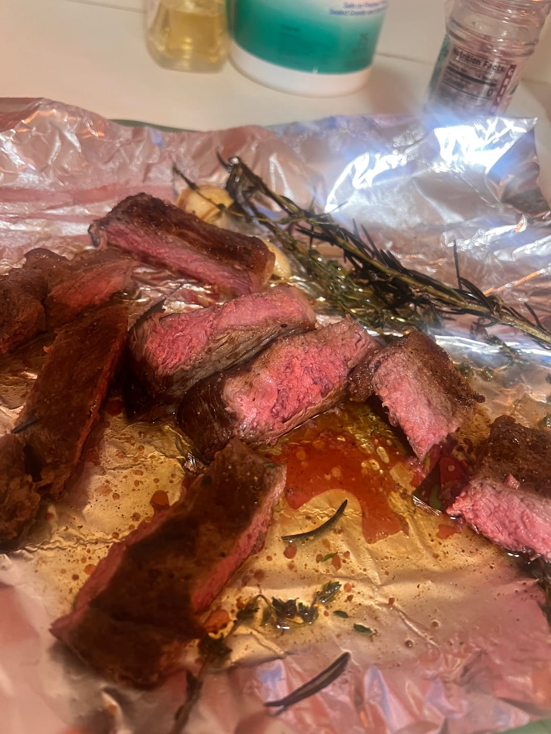 Customer photo review of NY Strip Center Cut, Choice, 12oz