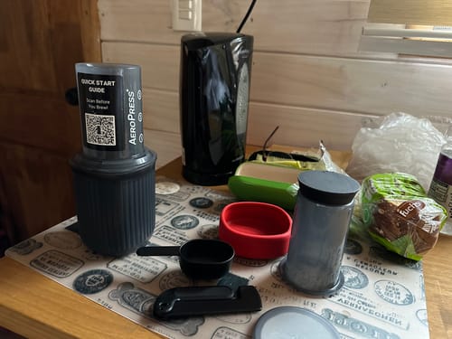 Customer photo review of Aeropress Go + Accesorios y Filtros