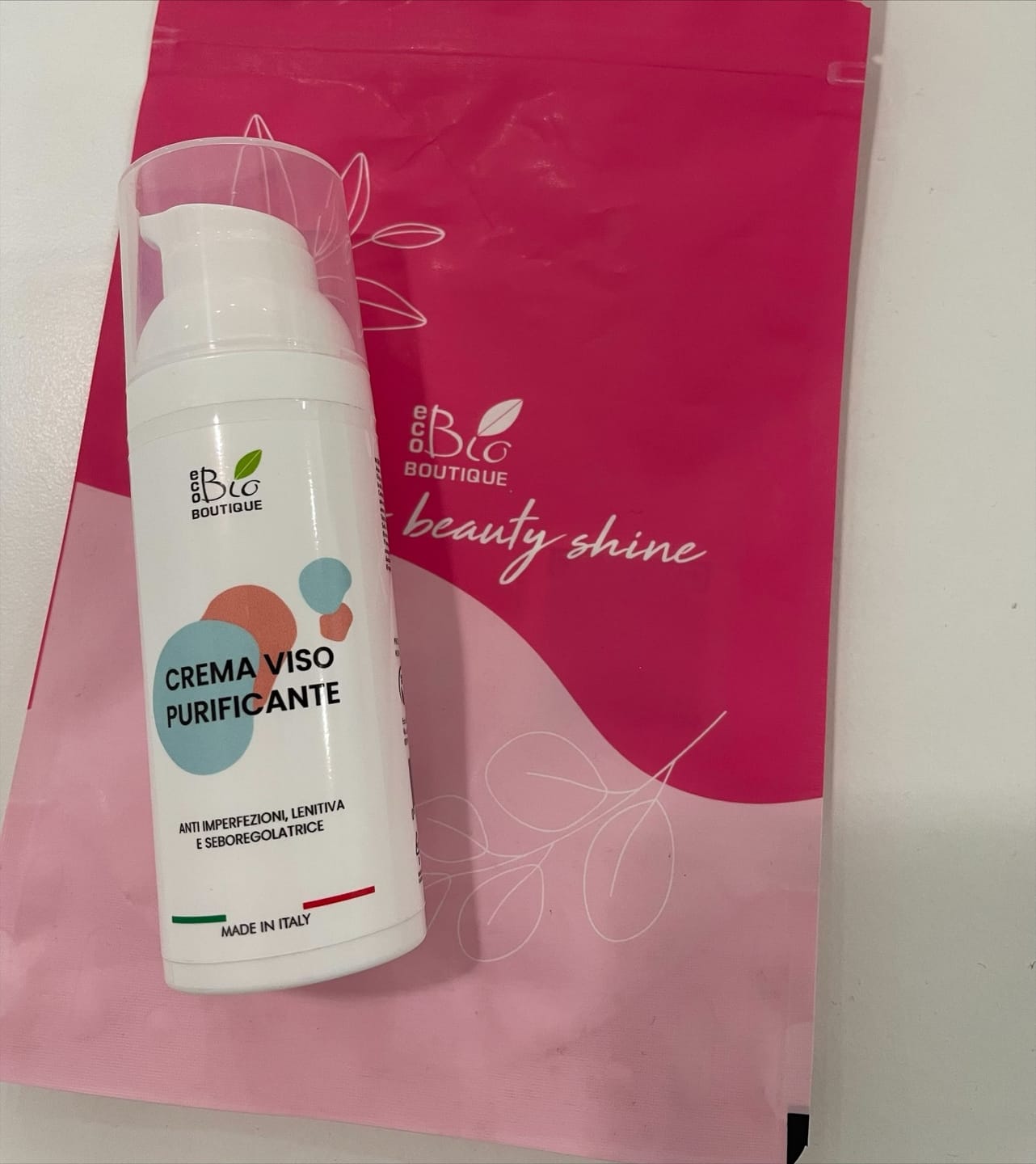 Customer photo review of Crema Viso Purificante