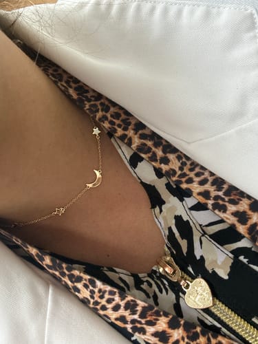 Customer photo review of COLLAR MANVA BAÑO DE ORO