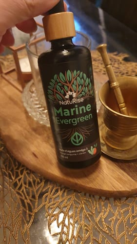 Avis photo d'un client sur Huile d'algues oméga 3 (100ml)
