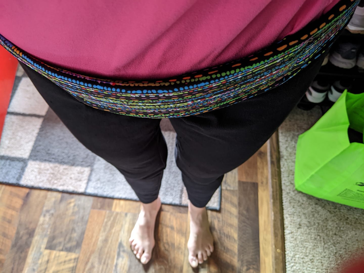 Customer photo review of Confetti Pocketed Belt