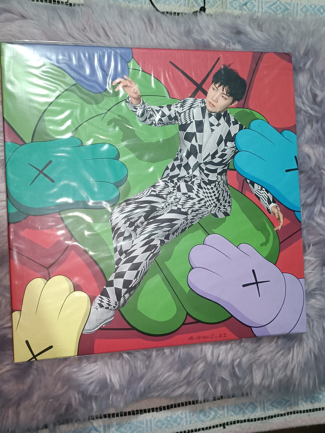 Customer photo review of J-HOPE - 1ST SINGLE ALBUM JACK IN THE BOX VINYL (LIMITED EDITION)