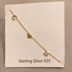 Customer photo review of Personalized Name Necklace