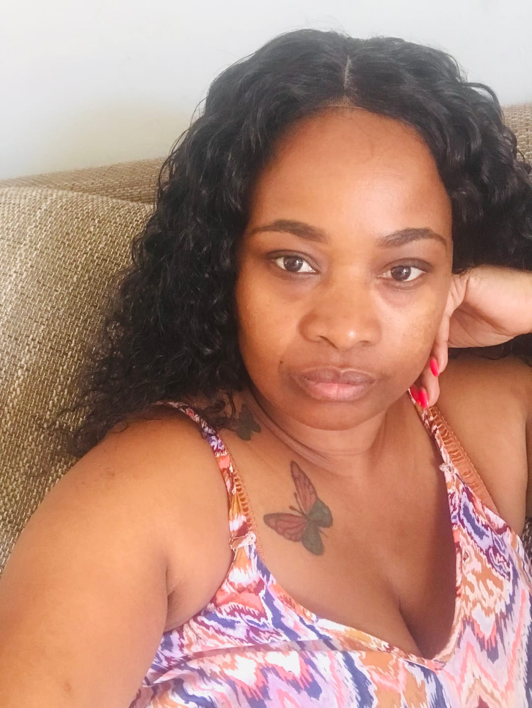 Customer photo review of Brazilian 4x4 Lace Wig - Water Wave 12"