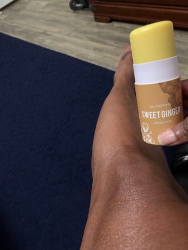 Customer photo review of North Carolina Sweet Ginger Rub