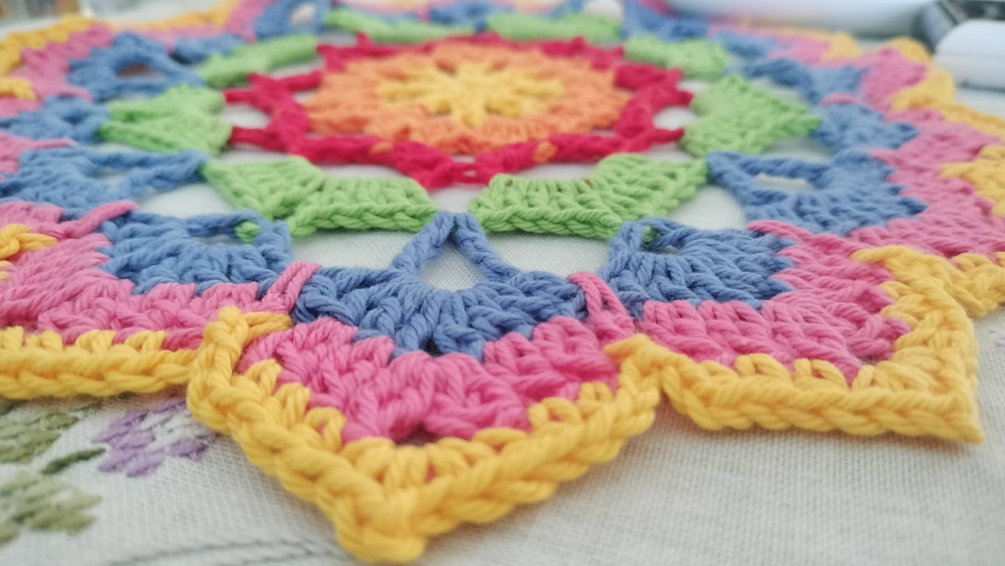 Customer photo review of Wren 8 ply Cotton Fiddlesticks