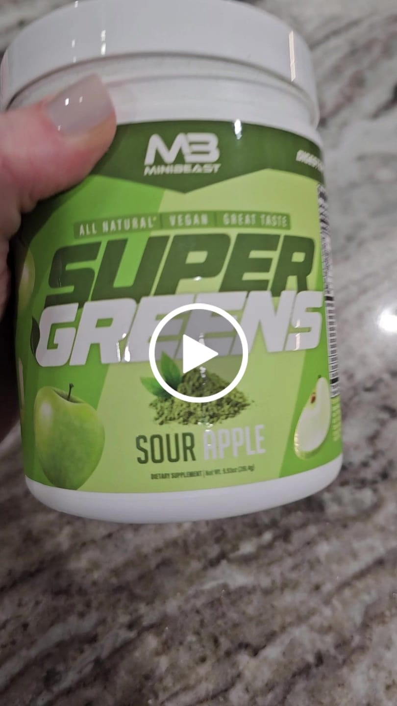 Customer video review of Super Greens