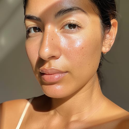 Customer photo review of Healing Rejuvenation Serum