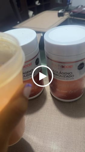 Customer video review of COLÁGENO HIDROLIZADO CON VITAMINA C, D3, BIOTINA Y SEMILLAS DE UVA