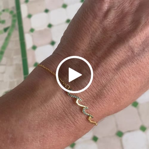 Customer video review of Bracelet Vagues - À la meilleure des mamies - Je serai toujours à tes côtés