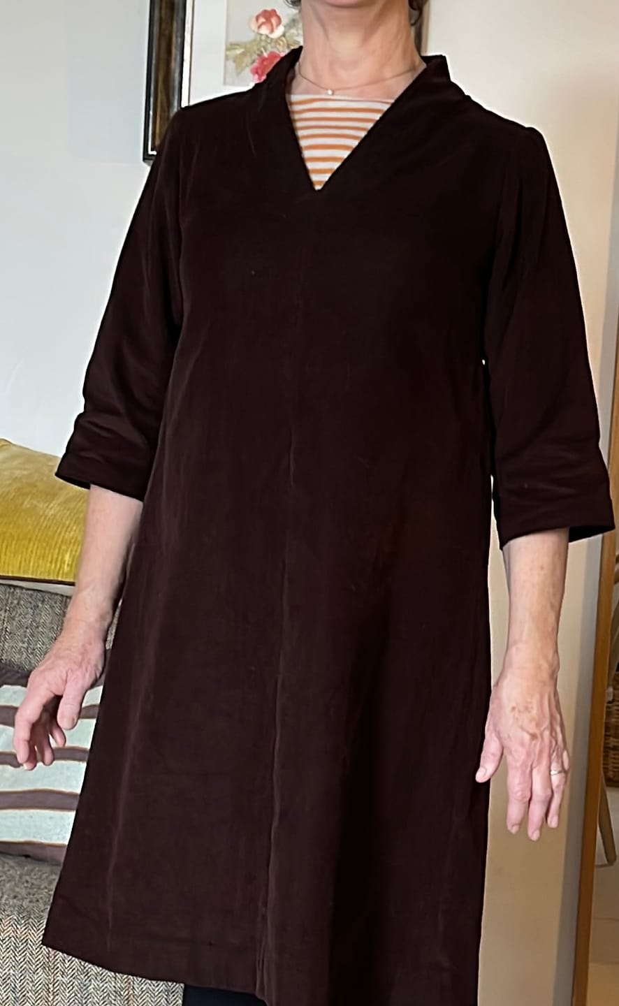 Customer photo review of Premium 100% Cotton Corduroy - 8 Wale - 60" Wide - Variations Available
