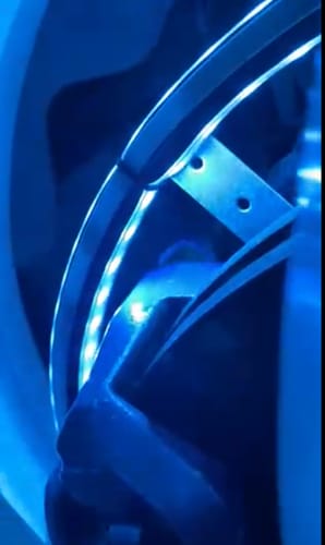 Customer photo review of Premium RGB+W Rock Lights