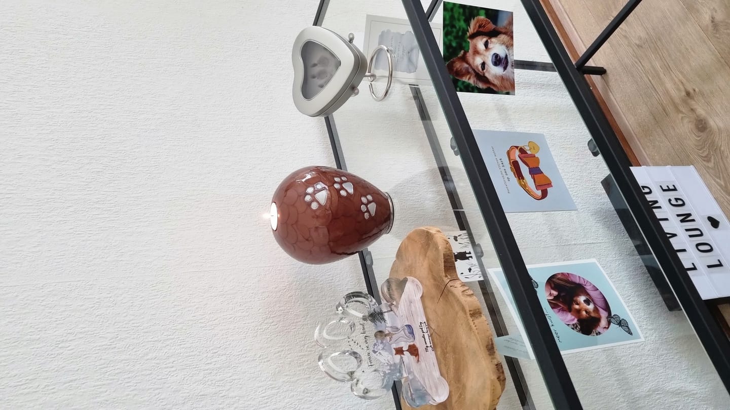 Customer photo review of Onderweg met huisdier - Gepersonaliseerde Potenacrylglas