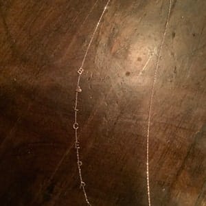 Customer photo review of Personalized Name Necklace
