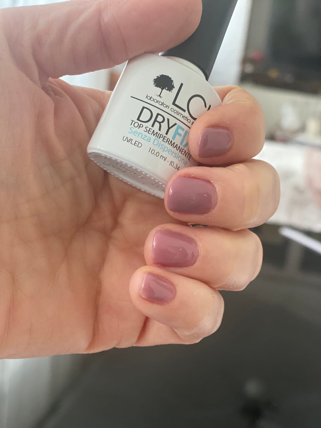 Customer photo review of LCI Combo Pack: Base Coat DryFix 10 ml + Top Coat DryFix 10 ml