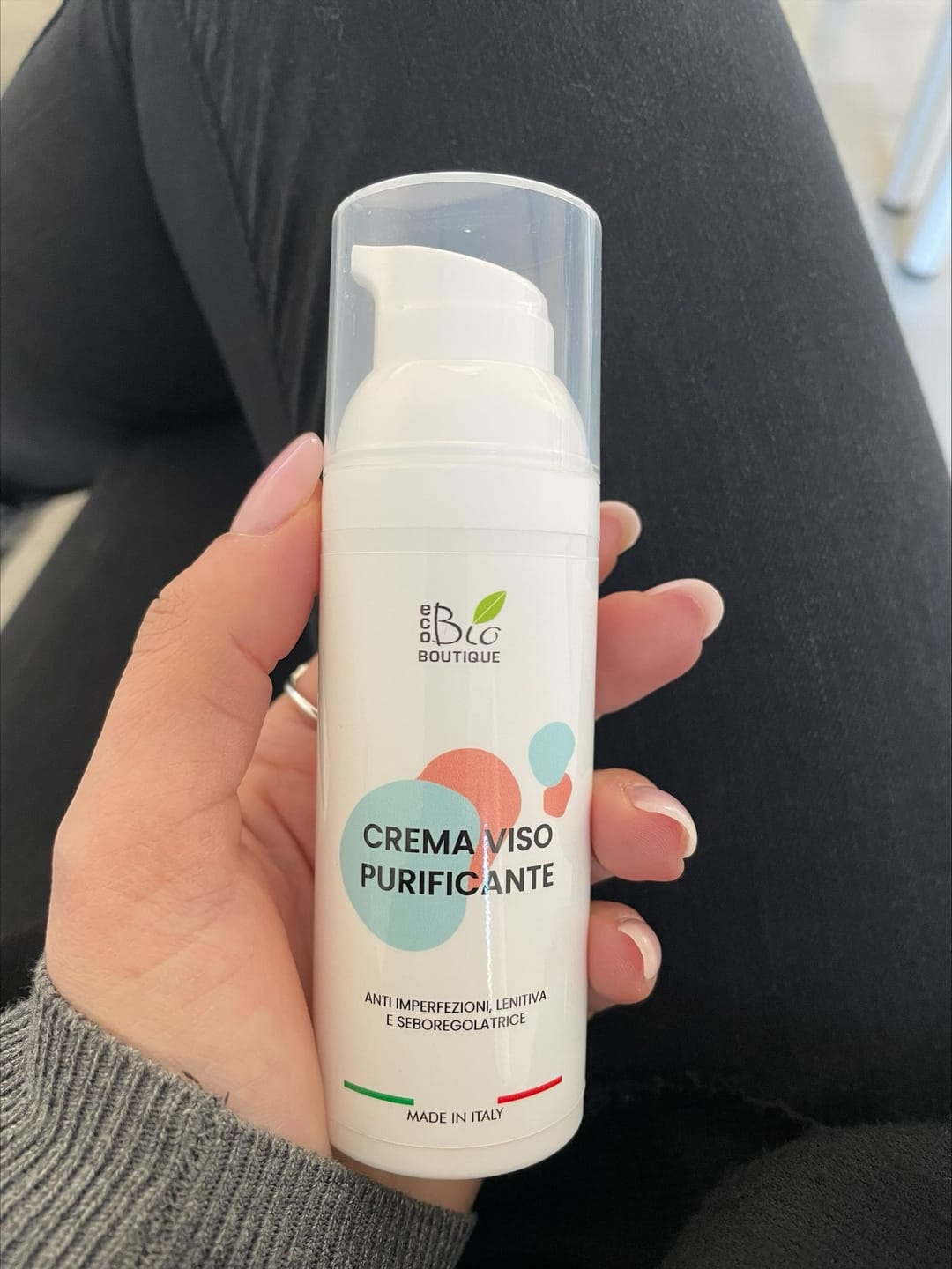Customer photo review of Crema Viso Purificante