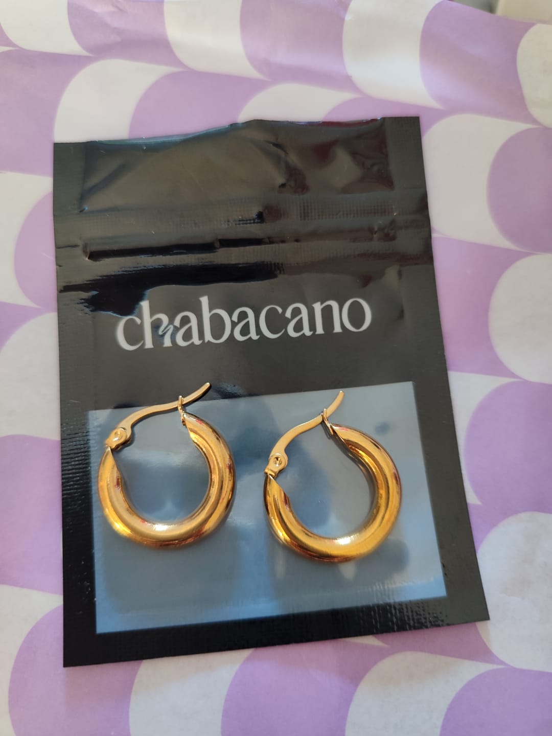 Customer photo review of Aretes Olivia