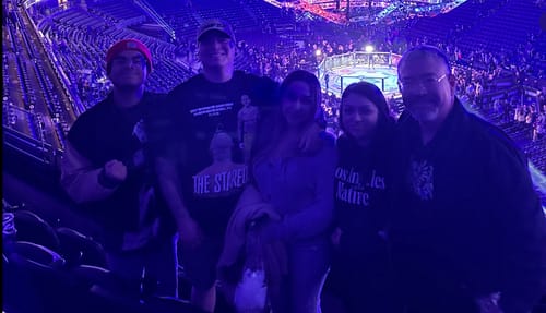 Customer photo review of The Staredown Tee