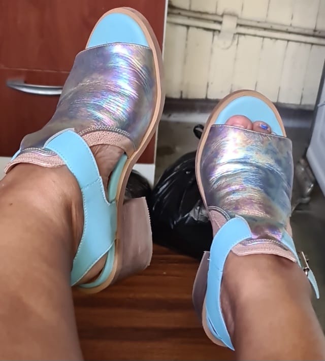 Customer photo review of Sandalias GUANAY C24