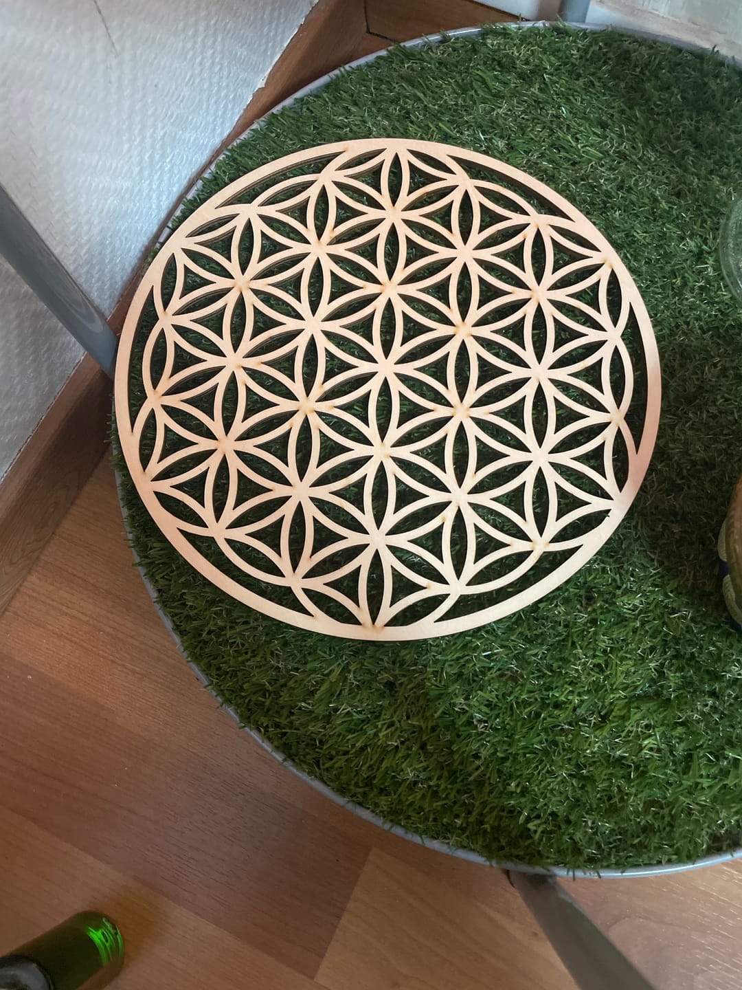 Customer photo review of Fleur de Vie Harmonisante en Bois Naturel