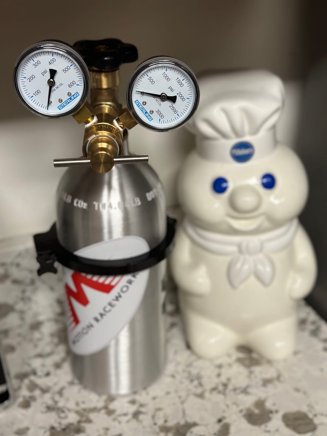Customer photo review of CO2 Bottle (2.5lb) 25-10006