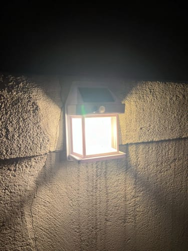 Customer photo review of Ledsen™ SolarLight - Dekorativt Udendørs Solcelledrevet Lys