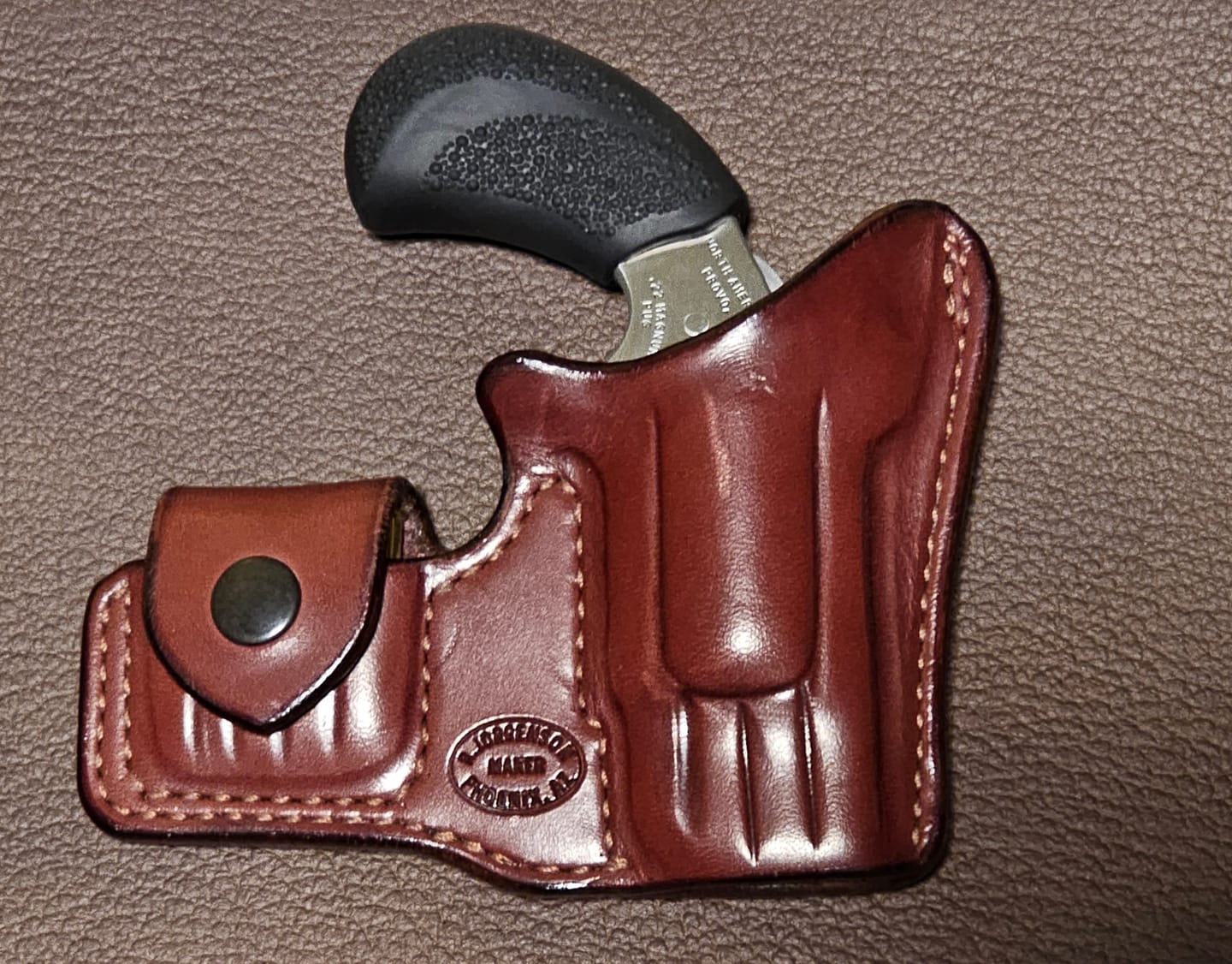 Customer photo review of NAA Pocket Holster with extra 5 Round Snap Pouch