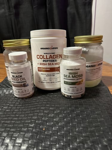Customer photo review of Black Seed Oil Capsules Cold Pressed