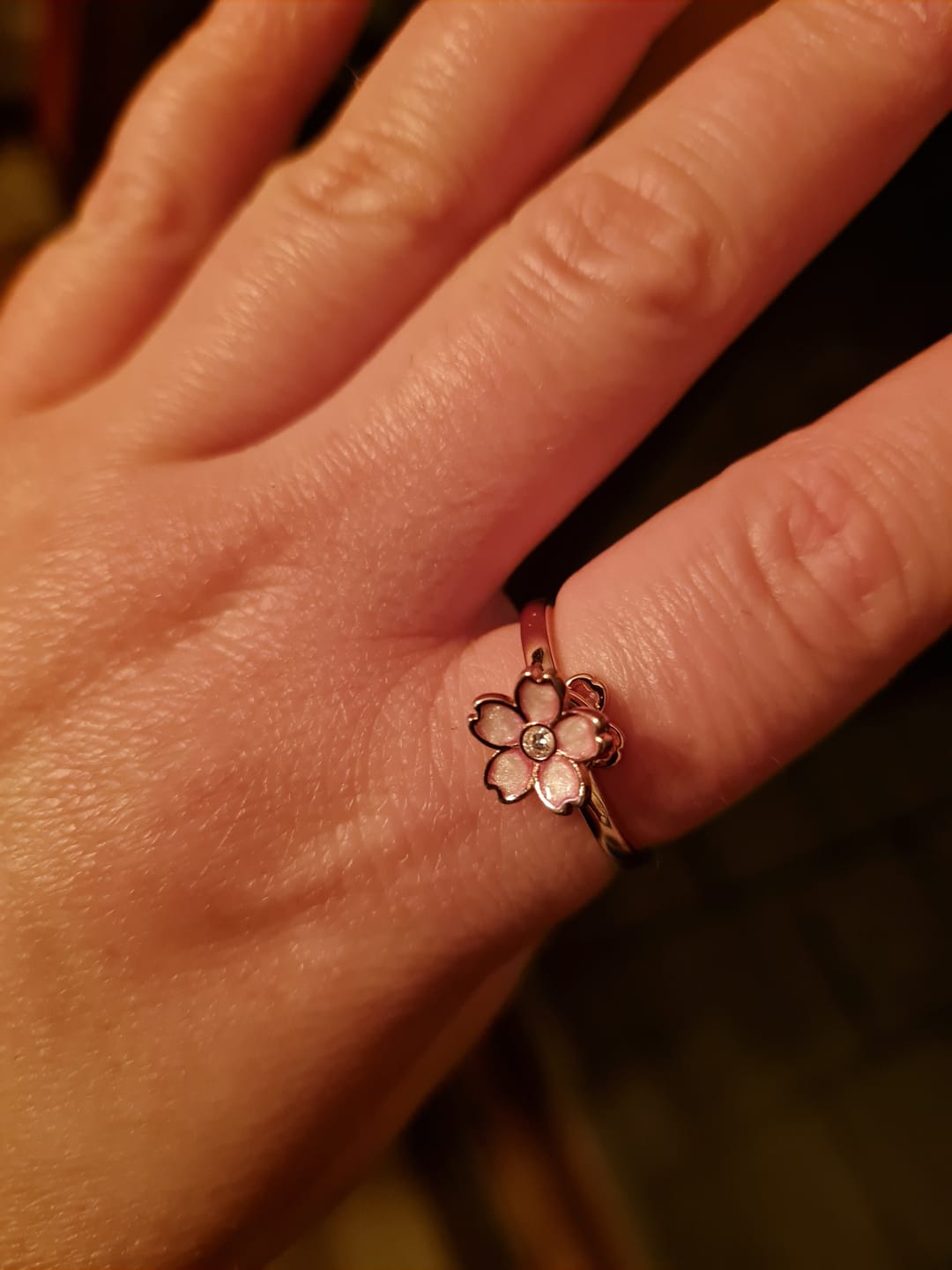 Customer photo review of Bague d'Anxiété Ajustable - SAKURA