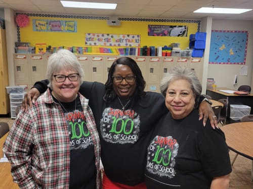 Customer photo review of SURVIVOR OF 100 DAYS OF SCHOOL DTF Transfer