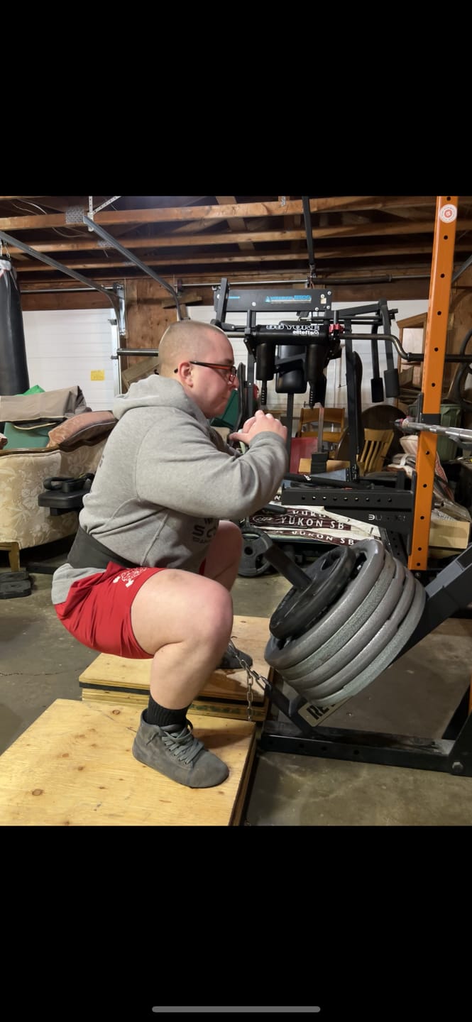 Customer photo review of Revolt Belt Squat
