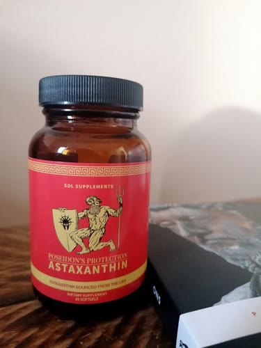 Customer photo review of Sol Supplements Astaxanthin