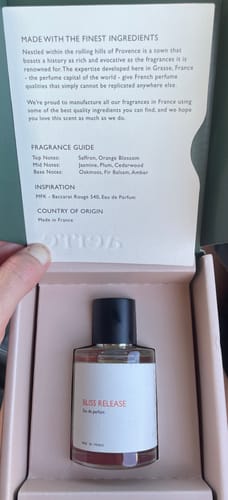 Customer photo review of Bliss Release