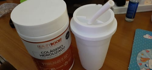 Customer photo review of COLÁGENO HIDROLIZADO CON VITAMINA C, D3, BIOTINA Y SEMILLAS DE UVA