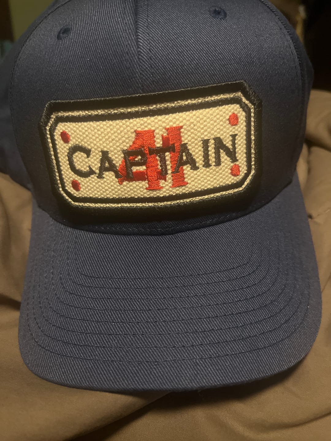 Customer photo review of LAYOVER DESIGN with custom back of hat