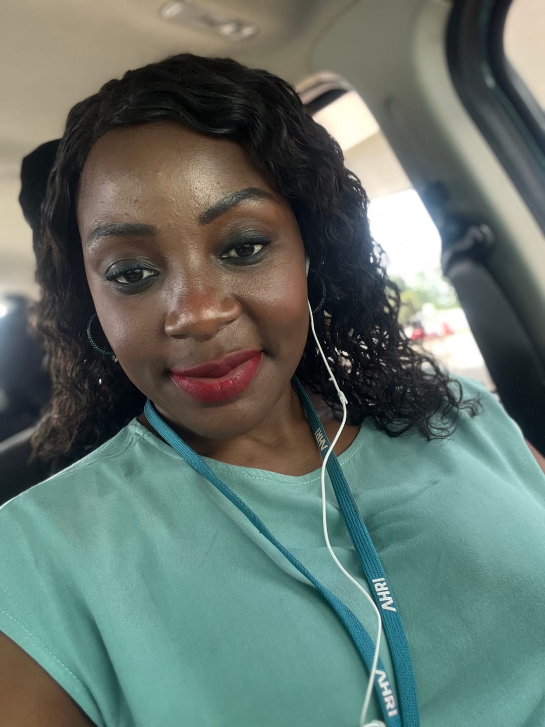 Customer photo review of Brazilian 4x4 Lace Wig - Water Wave 12"