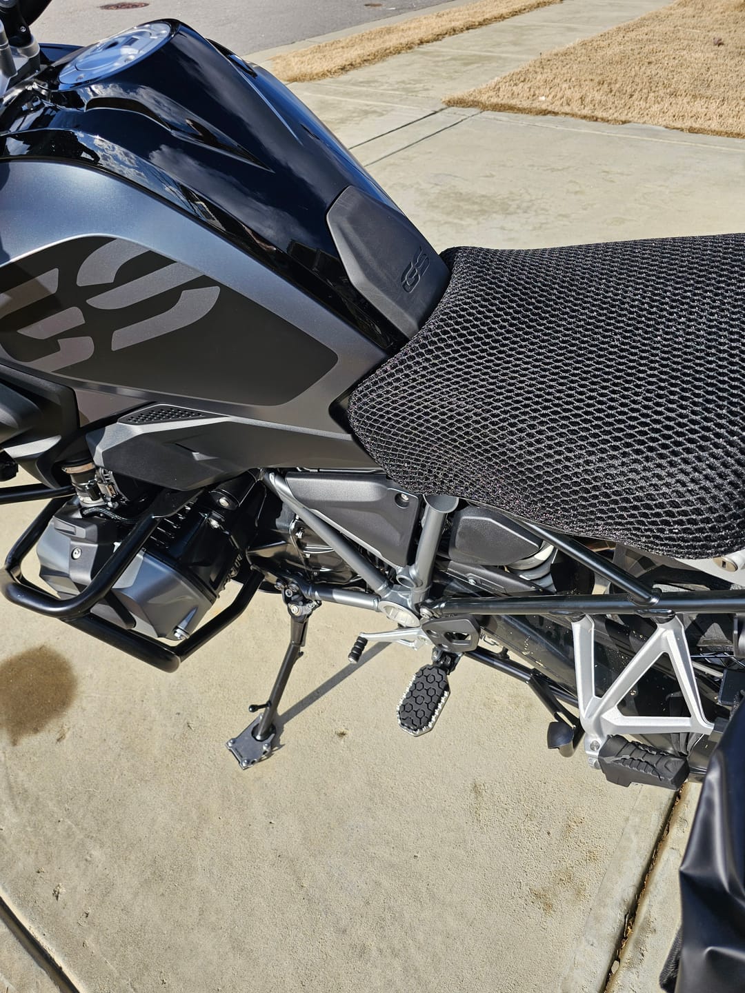 Customer photo review of Side Stand Foot Extension BMW R1200 GS Adventure / BMW R1250 GS Adventure