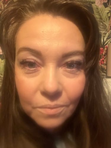Customer photo review of Clear QuickLash Bond